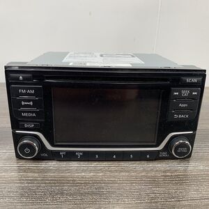 Nissan OEM XM Bluetooth VBTDC1.5” AM FM CQ-FN84E2GX, 281859MB0A CD **UNTESTED**